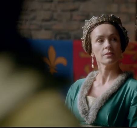 Anne Neville, Countess of Warwick, played by Juliet Aubrey