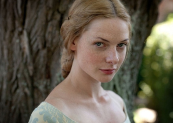 Elizabeth Woodville, the White Queen, played by Rebecca Ferguson